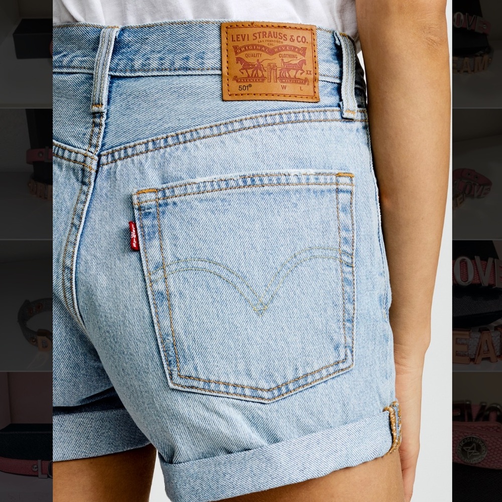 LEVI BRAND NEW. Levi Strauss Blue Jean Shorts